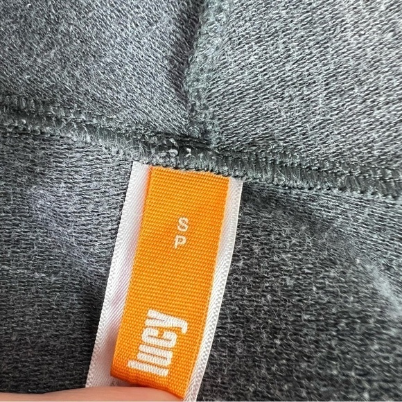 LUCY Jacket womens small Grey The Studio Flow wrap open drape front - Picture 6 of 7